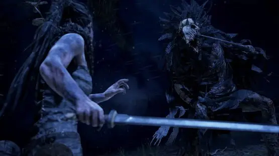 Hier ist ein Gameplay-Bild des Spiels:Screenshot von Hellblade: Senua's Sacrifice