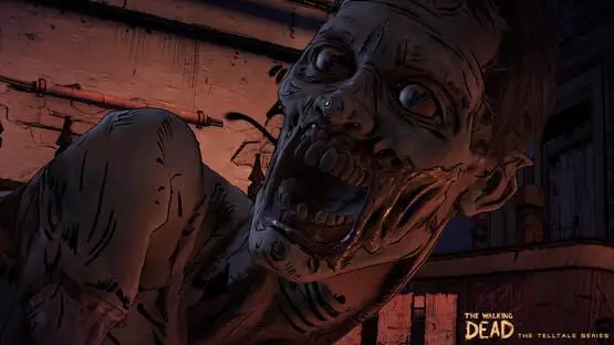 This contains a gameplay image of the game: Screenshot of The Walking Dead: A New Frontier