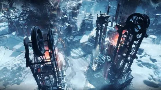 Esto contiene una imagen de juego de: Captura de pantalla de Frostpunk