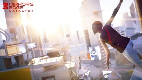 Hier ist ein Gameplay-Bild des Spiels:Screenshot von Mirror's Edge Catalyst