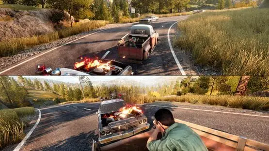 This contains a gameplay image of the game: Screenshot of A Way Out