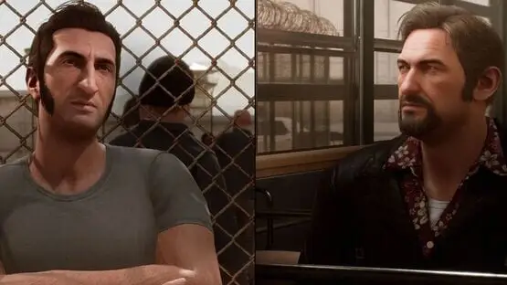 This contains a gameplay image of the game: Screenshot of A Way Out