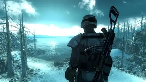 This contains a gameplay image of the game: Screenshot of Fallout 3: Game of the Year Edition