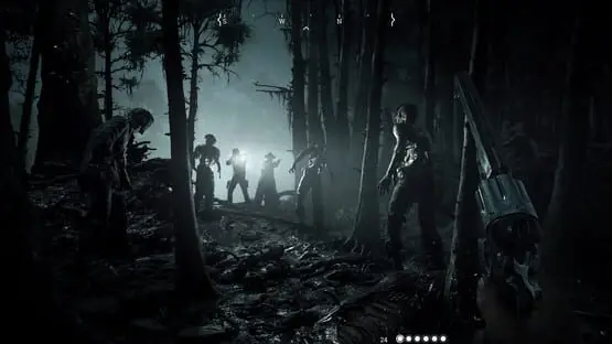 This contains a gameplay image of the game: Screenshot of Hunt: Showdown 1896