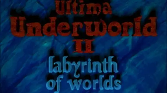 This contains a gameplay image of the game: Screenshot of Ultima Underworld II: Labyrinth of Worlds