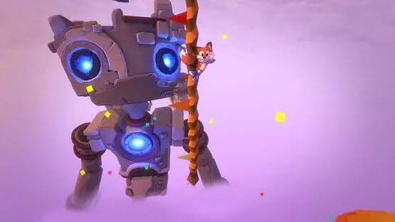 Esto contiene una imagen de juego de: Captura de pantalla de Super Lucky's Tale