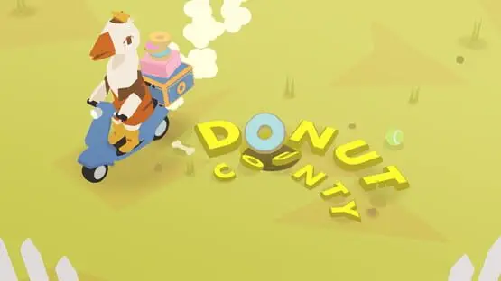 This contains a gameplay image of the game: Screenshot of Donut County