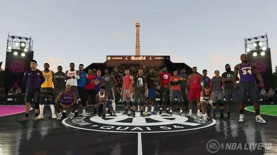 Esto contiene una imagen de juego de: Captura de pantalla de 5 - NBA Live 19