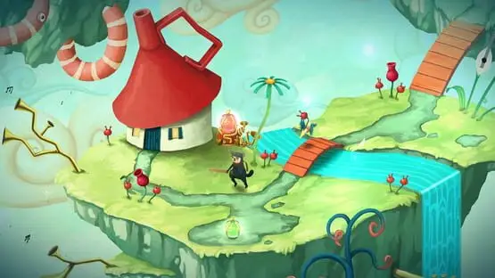 Ceci contient une image de gameplay du jeu : Capture d'écran de Figment