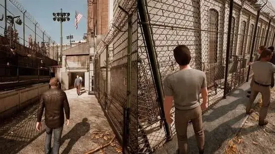 This contains a gameplay image of the game: Screenshot of A Way Out