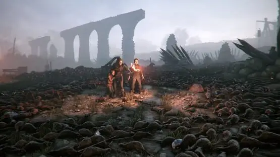This contains a gameplay image of the game: Screenshot of A Plague Tale: Innocence