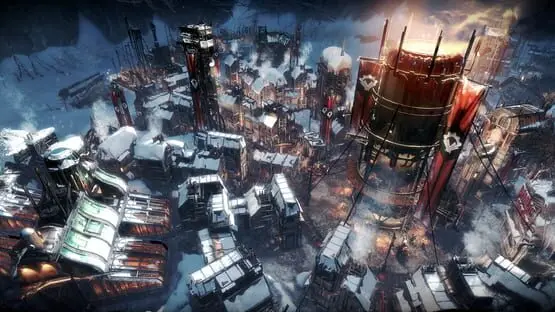 Esto contiene una imagen de juego de: Captura de pantalla de Frostpunk