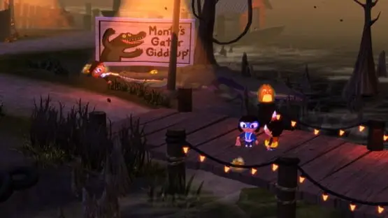 This contains a gameplay image of the game: Screenshot of Costume Quest 2