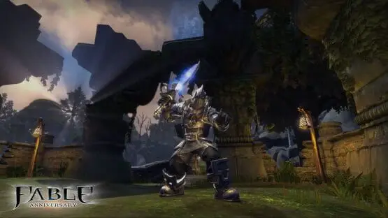 Ceci contient une image de gameplay du jeu : Capture d'écran de Fable Anniversary