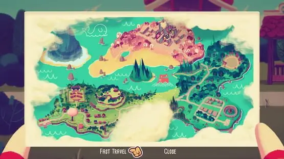 Esto contiene una imagen de juego de: Captura de pantalla de Mineko's Night Market