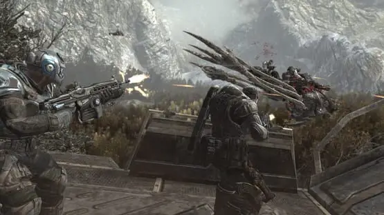 Hier ist ein Gameplay-Bild des Spiels:Screenshot von Gears of War 2