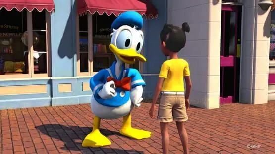 Hier ist ein Gameplay-Bild des Spiels:Screenshot von Disneyland Adventures