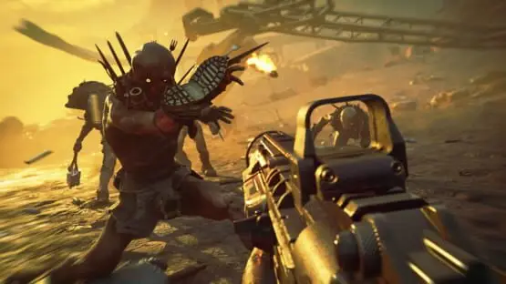 Esto contiene una imagen de juego de: Captura de pantalla de Rage 2