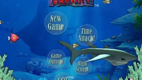 This contains a gameplay image of the game: Screenshot of Feeding Frenzy