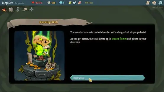 Esto contiene una imagen de juego de: Captura de pantalla de Slay the Spire