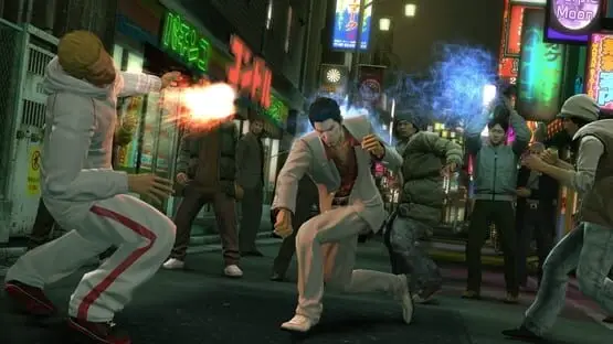 Esto contiene una imagen de juego de: Captura de pantalla de Yakuza Kiwami