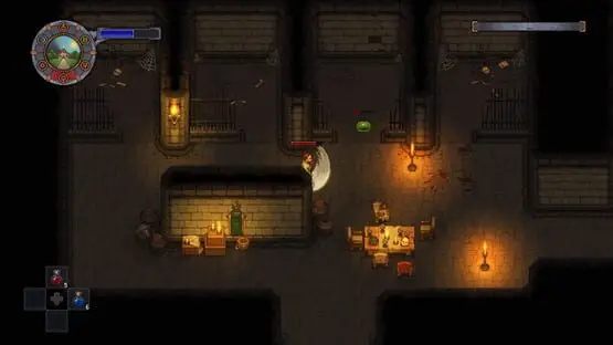 This contains a gameplay image of the game: Screenshot of Graveyard Keeper
