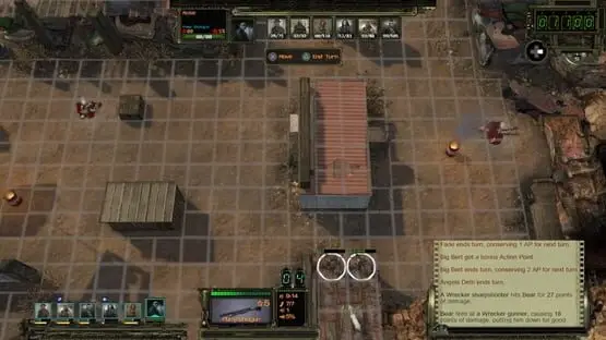 This contains a gameplay image of the game: Screenshot of Wasteland 2: Director's Cut