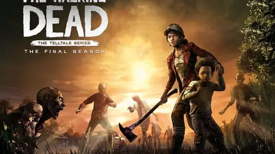 This contains a gameplay image of the game: Screenshot of The Walking Dead: The Final Season