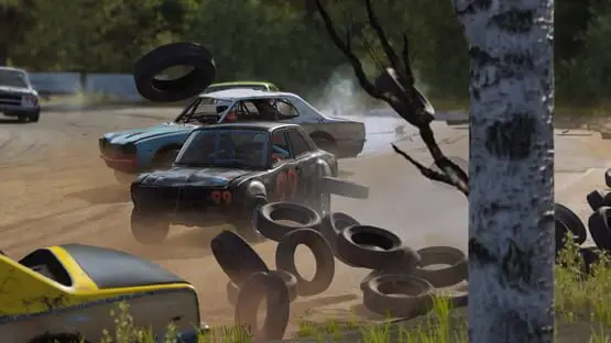 Esto contiene una imagen de juego de: Captura de pantalla de Wreckfest