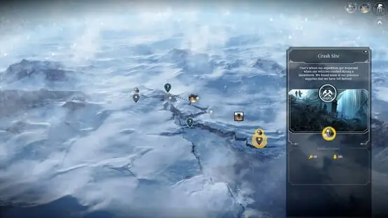 Esto contiene una imagen de juego de: Captura de pantalla de Frostpunk