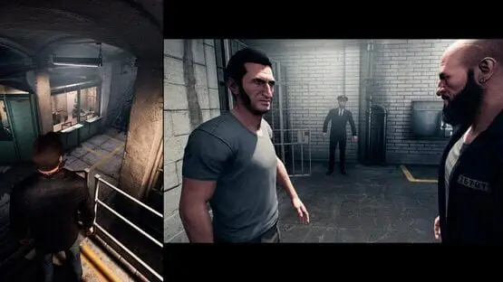This contains a gameplay image of the game: Screenshot of A Way Out