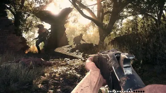 This contains a gameplay image of the game: Screenshot of Hunt: Showdown 1896