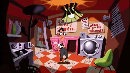 Hier ist ein Gameplay-Bild des Spiels:Screenshot von Day of the Tentacle Remastered