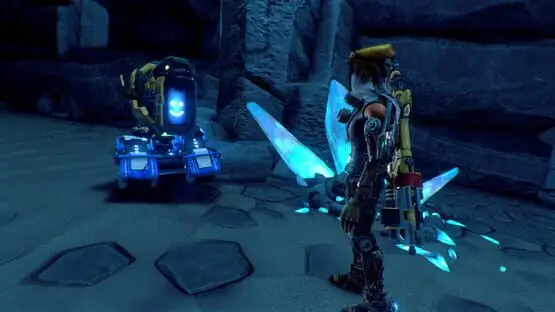 Esto contiene una imagen de juego de: Captura de pantalla de ReCore: Definitive Edition