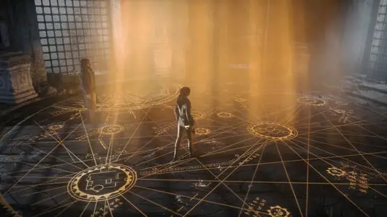 Isso contém uma imagem de jogabilidade do jogo:Captura de tela de Rise of the Tomb Raider