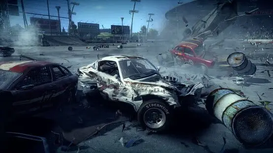 Esto contiene una imagen de juego de: Captura de pantalla de Wreckfest