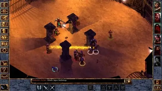次のゲームプレイ画像を含みます: 画像のスクリーンショット Baldur's Gate: Enhanced Edition