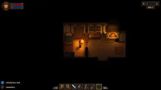This contains a gameplay image of the game: Screenshot of Graveyard Keeper