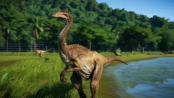 Hier ist ein Gameplay-Bild des Spiels:Screenshot von Jurassic World Evolution