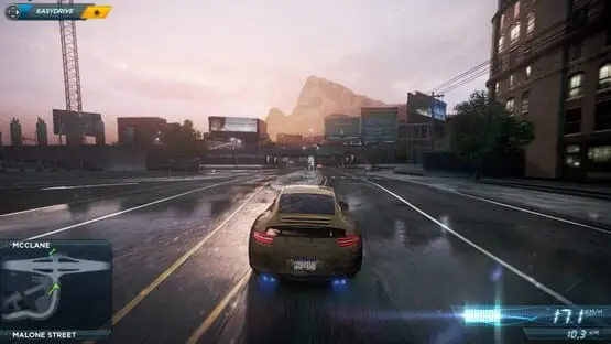Hier ist ein Gameplay-Bild des Spiels:Screenshot von Need for Speed: Most Wanted