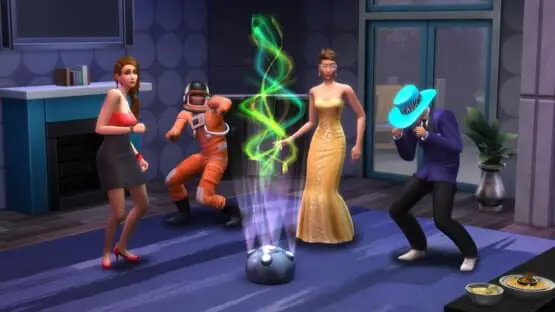 Esto contiene una imagen de juego de: Captura de pantalla de The Sims 4: Deluxe Party Edition
