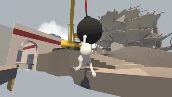 Isso contém uma imagem de jogabilidade do jogo:Captura de tela de Human: Fall Flat
