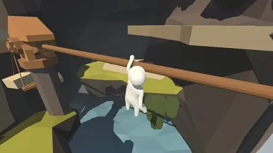 Isso contém uma imagem de jogabilidade do jogo:Captura de tela de Human: Fall Flat