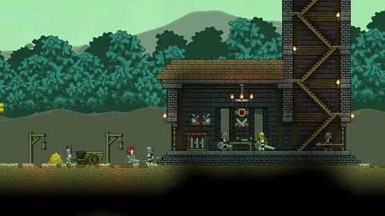Hier ist ein Gameplay-Bild des Spiels:Screenshot von Starbound