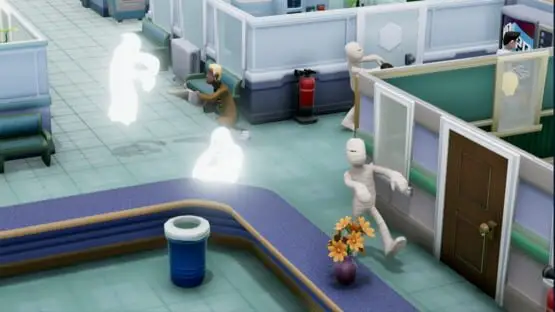 Esto contiene una imagen de juego de: Captura de pantalla de Two Point Hospital