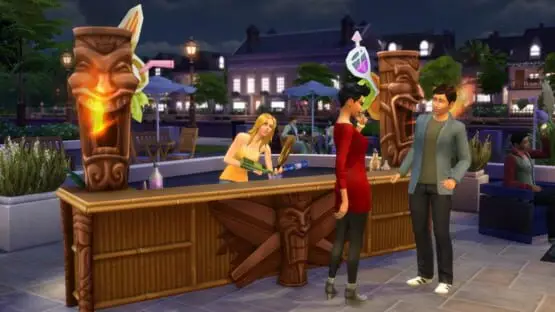 Esto contiene una imagen de juego de: Captura de pantalla de The Sims 4: Deluxe Party Edition