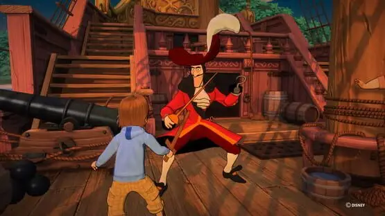 Hier ist ein Gameplay-Bild des Spiels:Screenshot von Disneyland Adventures