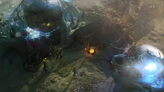 This contains a gameplay image of the game: Screenshot of Wasteland 3
