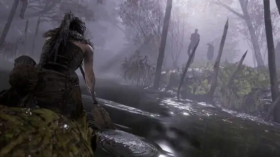 Hier ist ein Gameplay-Bild des Spiels:Screenshot von Hellblade: Senua's Sacrifice
