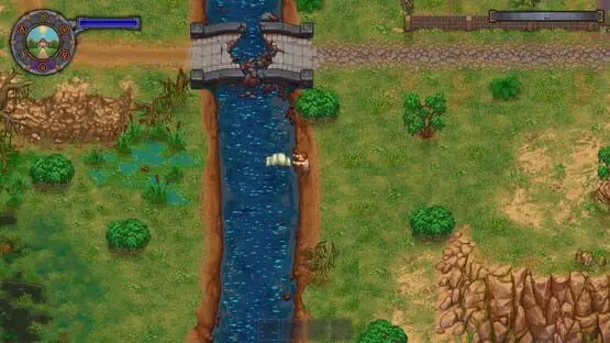 This contains a gameplay image of the game: Screenshot of Graveyard Keeper